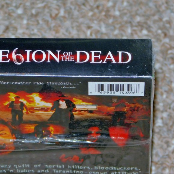Legion of the Dead VHS 2001 Brand New Factory Sealed Olaf Ittenbach Horror - Picture 6 of 10